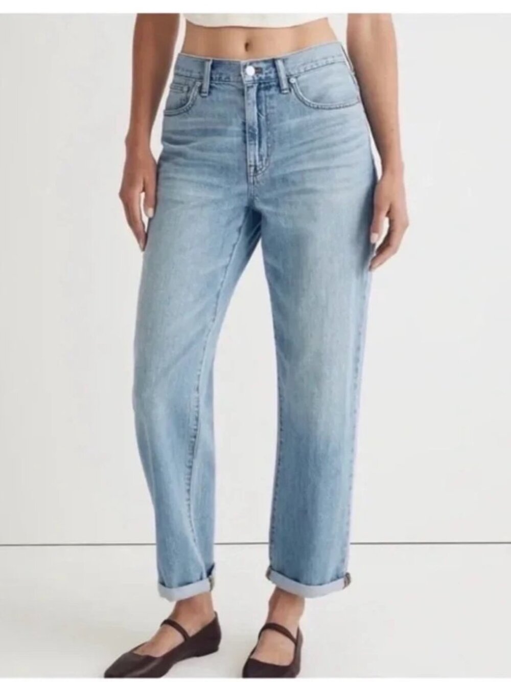 Madewell Boyjean - Light Washed - Picture 1 of 10